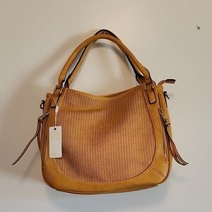 Urban Expressions Mustard Shoulder Bag